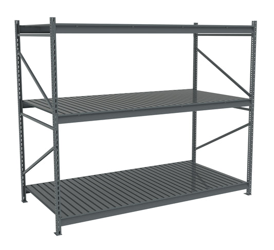 Tennsco BU-964884CS Bulk Storage Rack Starter Unit With Corrugated Decking