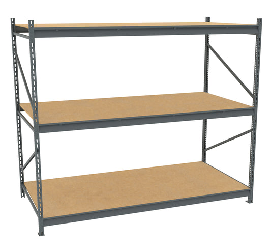 Tennsco BU-964884PS Bulk Storage Rack Starter Unit With Particleboard Decking