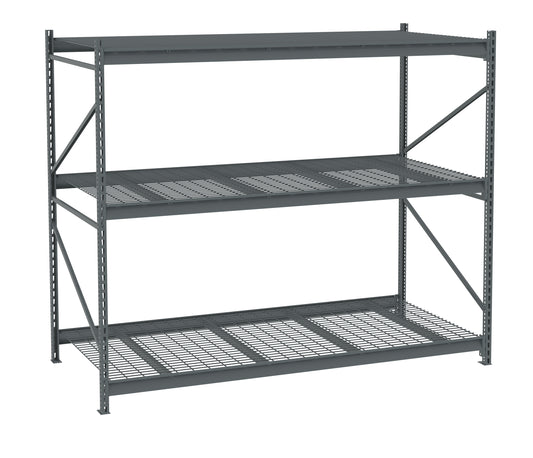 Tennsco BU-964884WS Bulk Storage Rack Starter Unit With Wire Decking