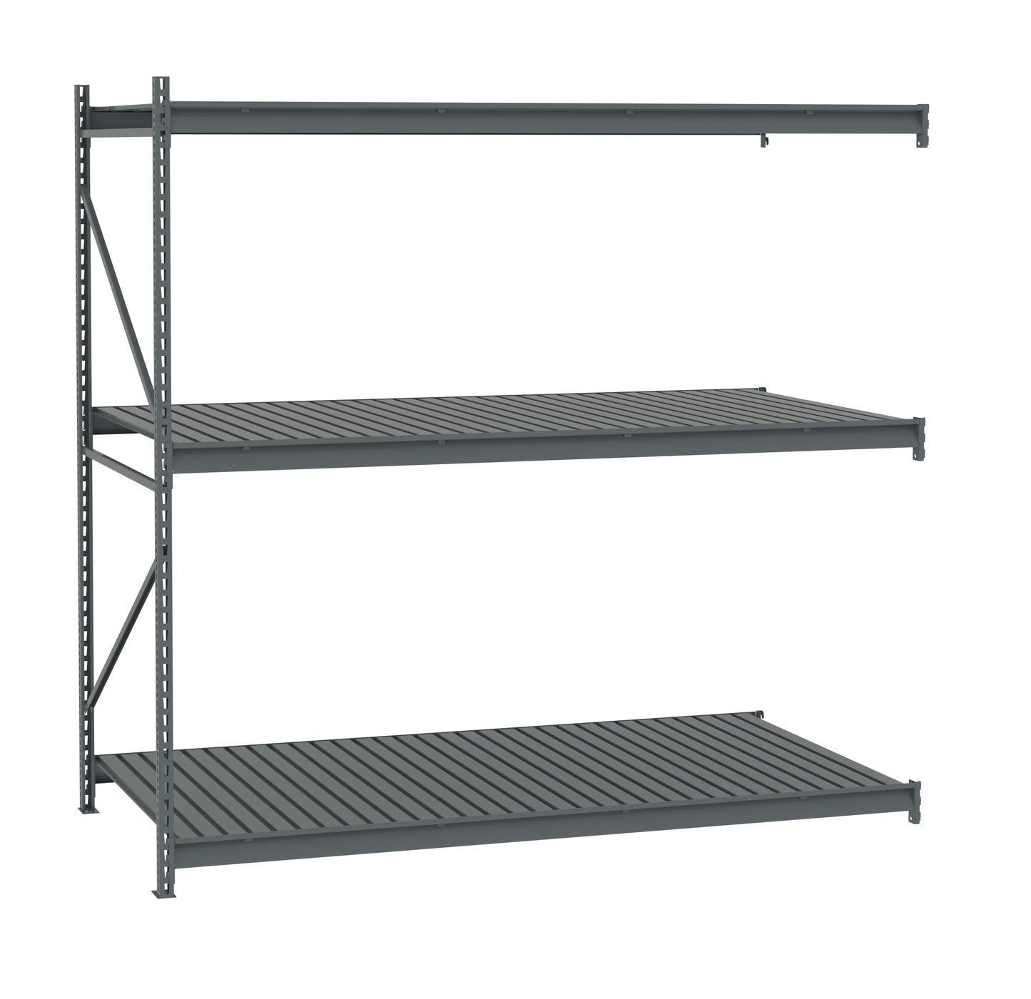 Tennsco BU-964896CA Bulk Storage Rack Adder Unit With Corrugated Decking