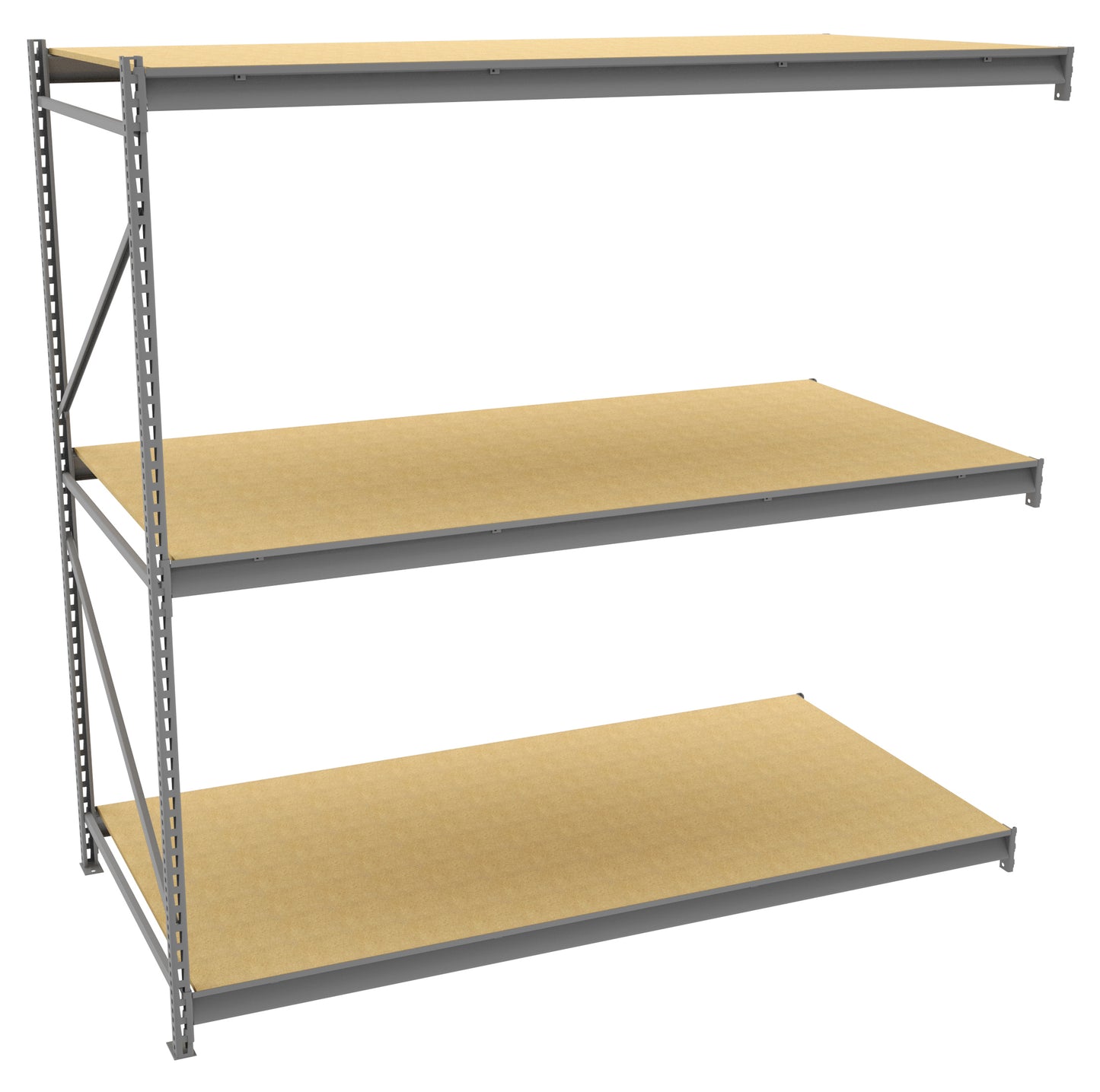Tennsco BU-964896PA Bulk Storage Rack Adder Unit With Particleboard Decking