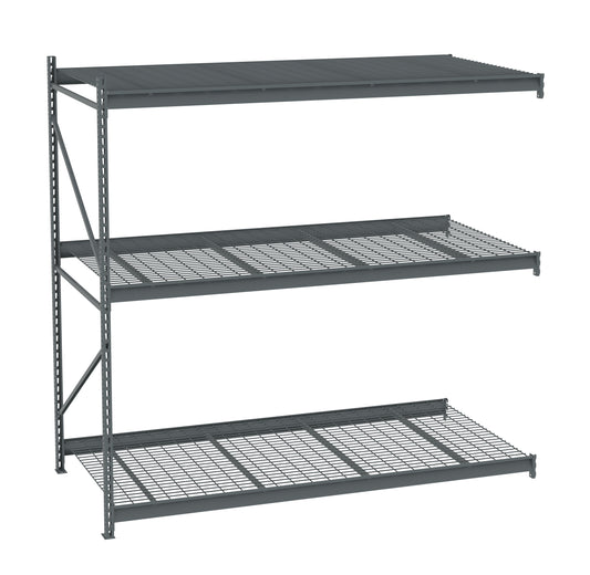 Tennsco BU-964896WA Bulk Storage Rack Adder Unit With Wire Decking