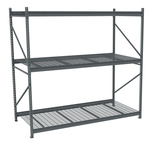 Tennsco BU-964896WS Bulk Storage Rack Starter Unit With Wire Decking