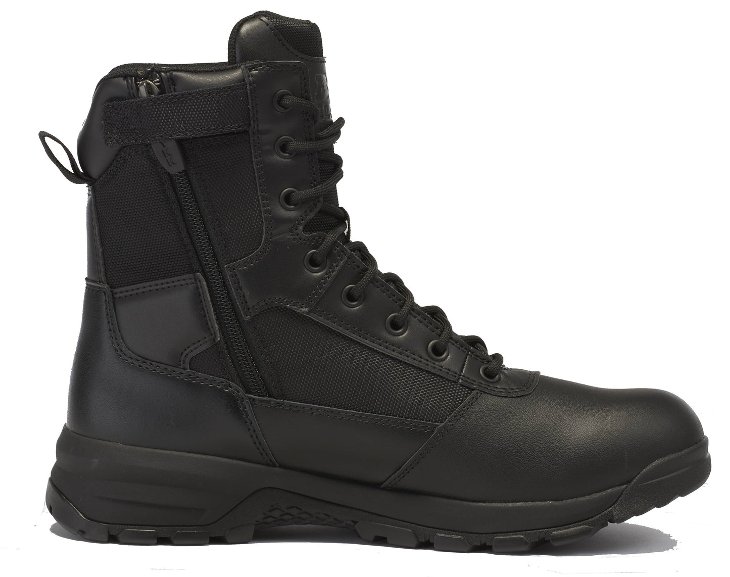 Belleville Men's, 8", SPEAR POINT, BV918Z, Hot Weather Lightweight Side-Zip Tactical Boot, Black, 8, Regular, BV918Z 080R