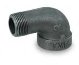 Everflow BXSN0114  1-1/4" Black XH Street Elbow 90