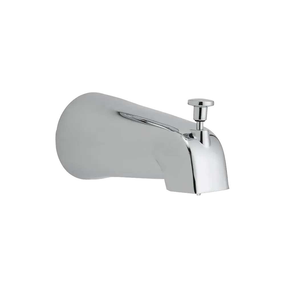 Matco-Norca BY-756C Universal Slip on Tub Spout With Diverter - Good, Chrome