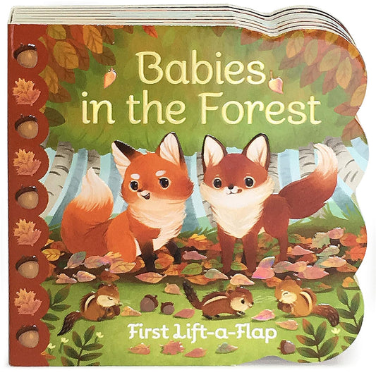 Paradise Clay CDP007 Babies in the Forest - Board Book