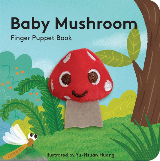 Paradise Clay HCB142 Baby Mushroom: - Finger Puppet Book