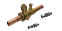 Tufflok BSC-06 Ball isolation valves 3/4” with two couplers (TLC pass-through or TLA reducer)