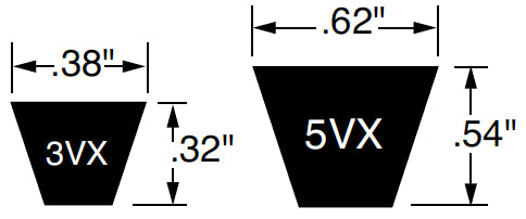 Bando 3VX235 Power Ace Cog