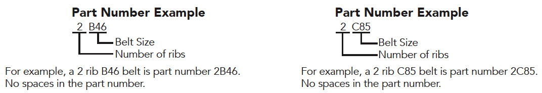 Bando 2D480 Power King Combo