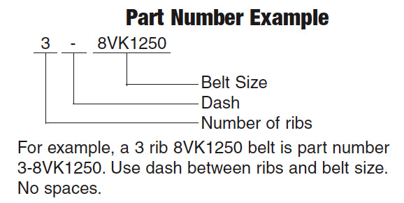 Bando 7-5VK1800 Power Ace Aramid Combo, 5VK1800