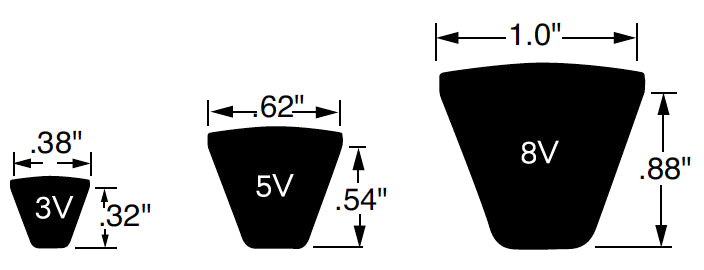 Bando 3V355 Power Ace