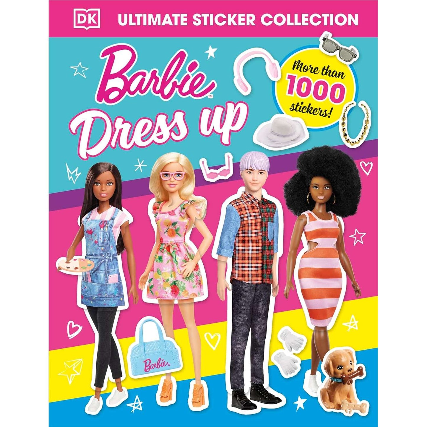 Paradise Clay DKP155 Barbie Dress-Up Ultimate Sticker Collection - Book