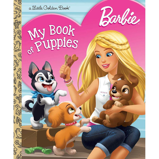 Paradise Clay RAN674 Barbie: My Book of Puppies - Book