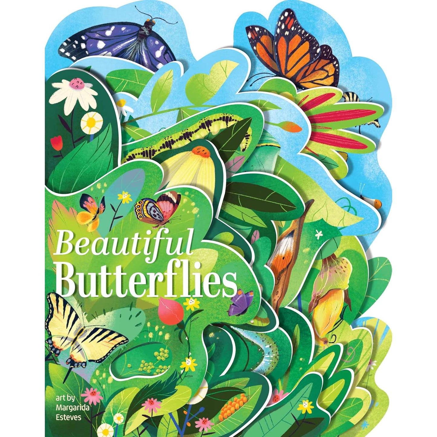Paradise Clay GSP034 Beautiful Butterflies - Board Book