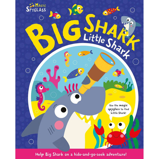 Paradise Clay IPS340 Big Shark Little Shark - Board Book