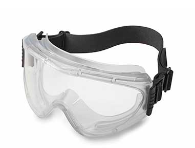 Gateway Safety 250NX9 BigSur Safety Goggles - Chemical Splash & Impact Protection Goggles with NextGen™ Neoprene Strap and fX3™ Premium Anti-Fog Lens