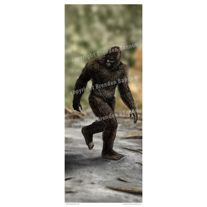 Paradise Clay PAR125 Sasquatch Poster