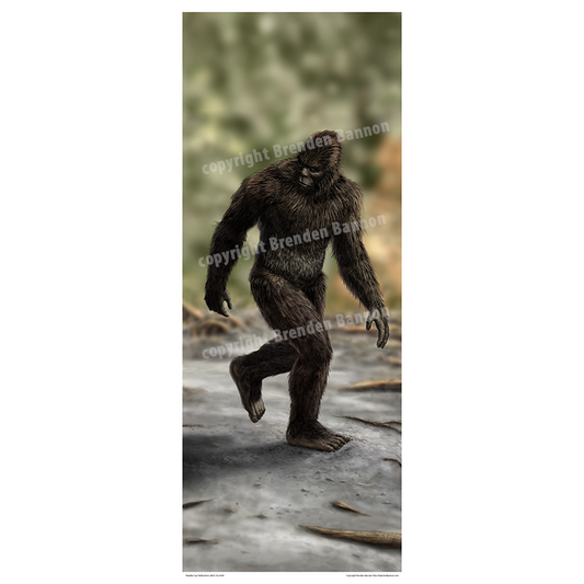 Paradise Clay PAR125 Sasquatch Poster