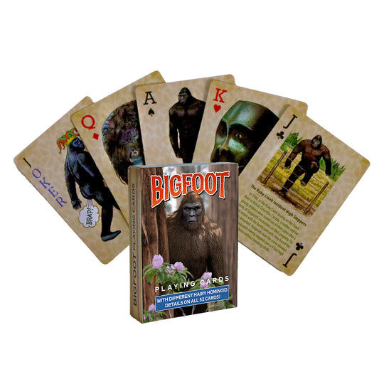 Paradise Clay PAR803 Bigfoot Playing Cards