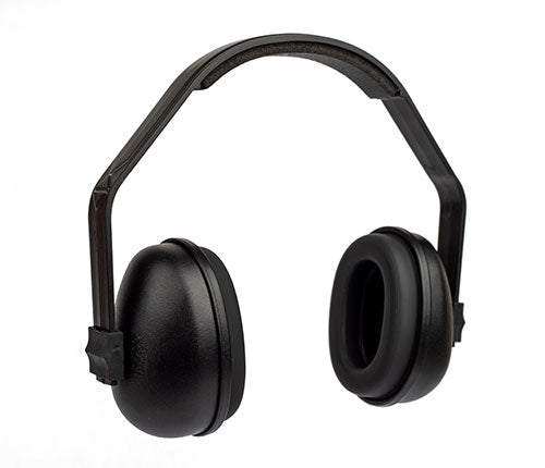 Gateway Safety 956300 BlackHawk Dielectric Earmuffs - 27 NRR Over-the-Head & 24 NRR Cap-Mount Hearing Protection