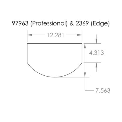 Vaniman 97963 Window, Curved