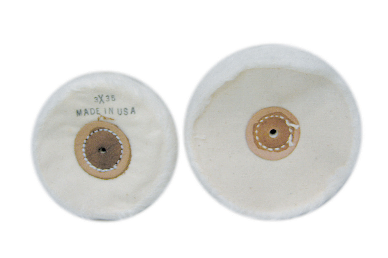 Foredom A-LCB4 White Muslin Buff, Loose, 4