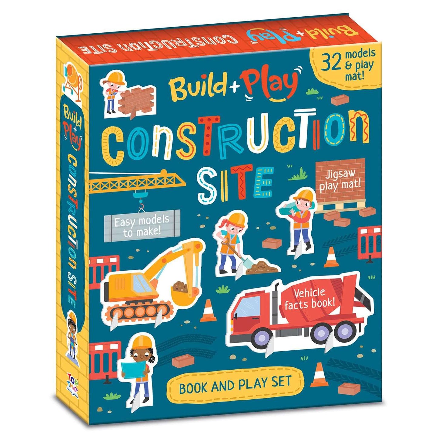 Paradise Clay IPS341 Build and Play Construction - Activity Book