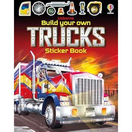 Paradise Clay HRW178 Build Your Own Trucks - Sticker Book