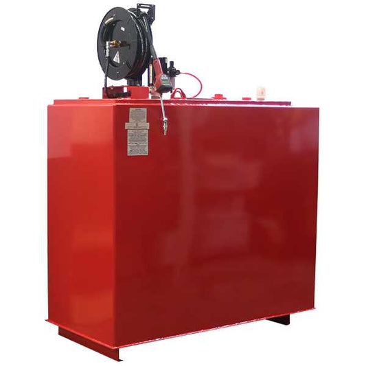 American Lube C500DW-RWO 500-Gallon Double-Wall Cube Tank Package for Waste Oil