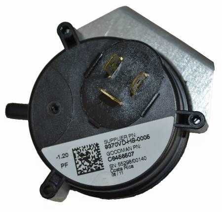 Goodman-Amana C6456507 Pressure Switch, -1.2 in wc, SPST