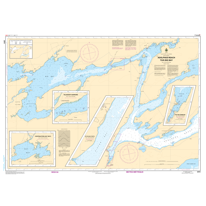 Paradise Clay CAN2019 CHS Chart Adolphus Reach to/ Big Bay