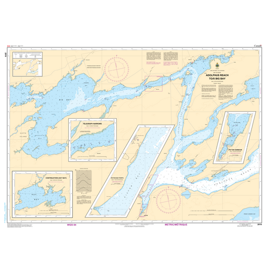 Paradise Clay CAN2019 CHS Chart Adolphus Reach to/ Big Bay
