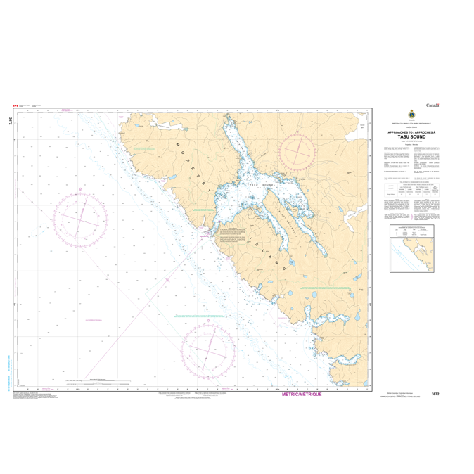 Paradise Clay CAN3872 CHS Chart Approaches to/ Tasu Sound