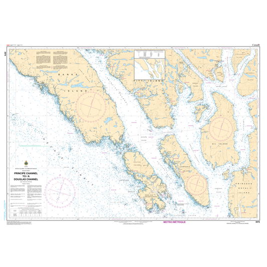 Paradise Clay CAN3976 CHS Chart Principe Channel to/ Douglas Channel