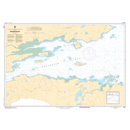Paradise Clay CAN5162 CHS Chart Groswater Bay