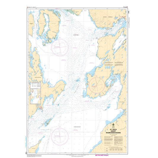 Paradise Clay CAN7787 CHS Chart St. Roch and/et Rasmussen Basins