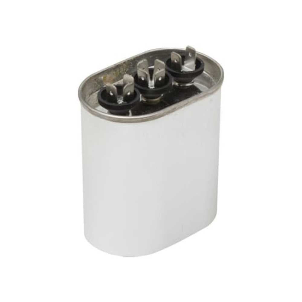 Goodman-Amana CAP075000440LA Capacitor, Run, 7.5 MFD, 440 V, 50/60 Hz, Oval, Aluminum