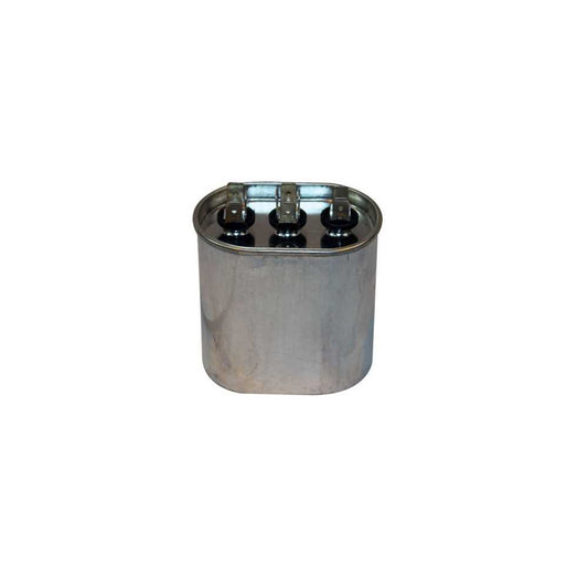 Goodman-Amana CAP125000370VAP Capacitor, Run, 12.5 MFD, 370 V, 50/60 Hz, Oval, Aluminum