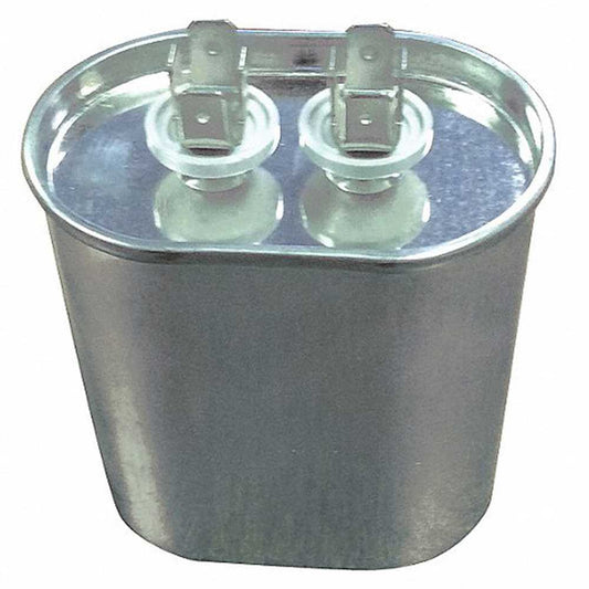 Goodman-Amana CAP200000370VAP Capacitor, Run, 20 MFD, 370 V, 50/60 Hz, Oval, Aluminum