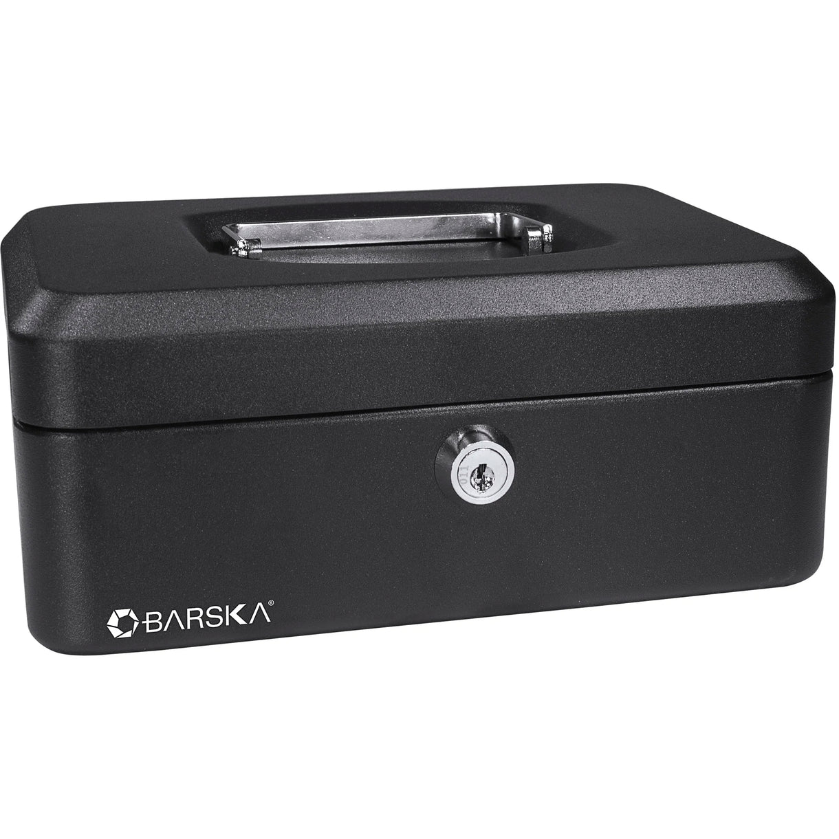 Barska CB11830 Small 8" Cash Box with Key Lock