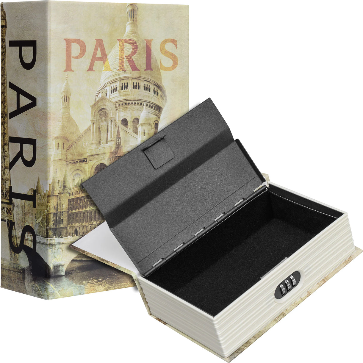 Barska CB12362 Paris Book Lock Box with Combination Lock