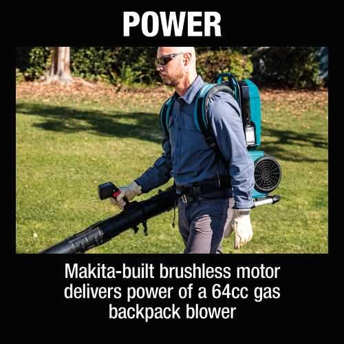 Makita CBU02Z 40V max ConnectX, Brushless Backpack Blower, Tool Only