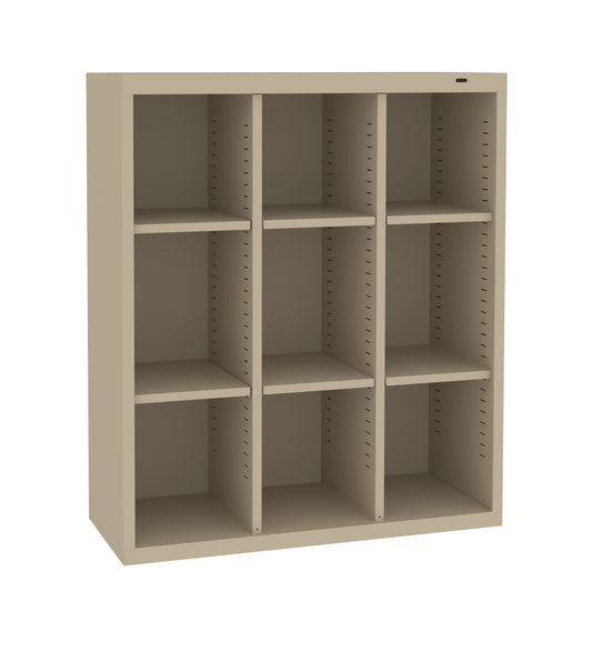 Tennsco CC-40 40" High Cubby with 9 Openings