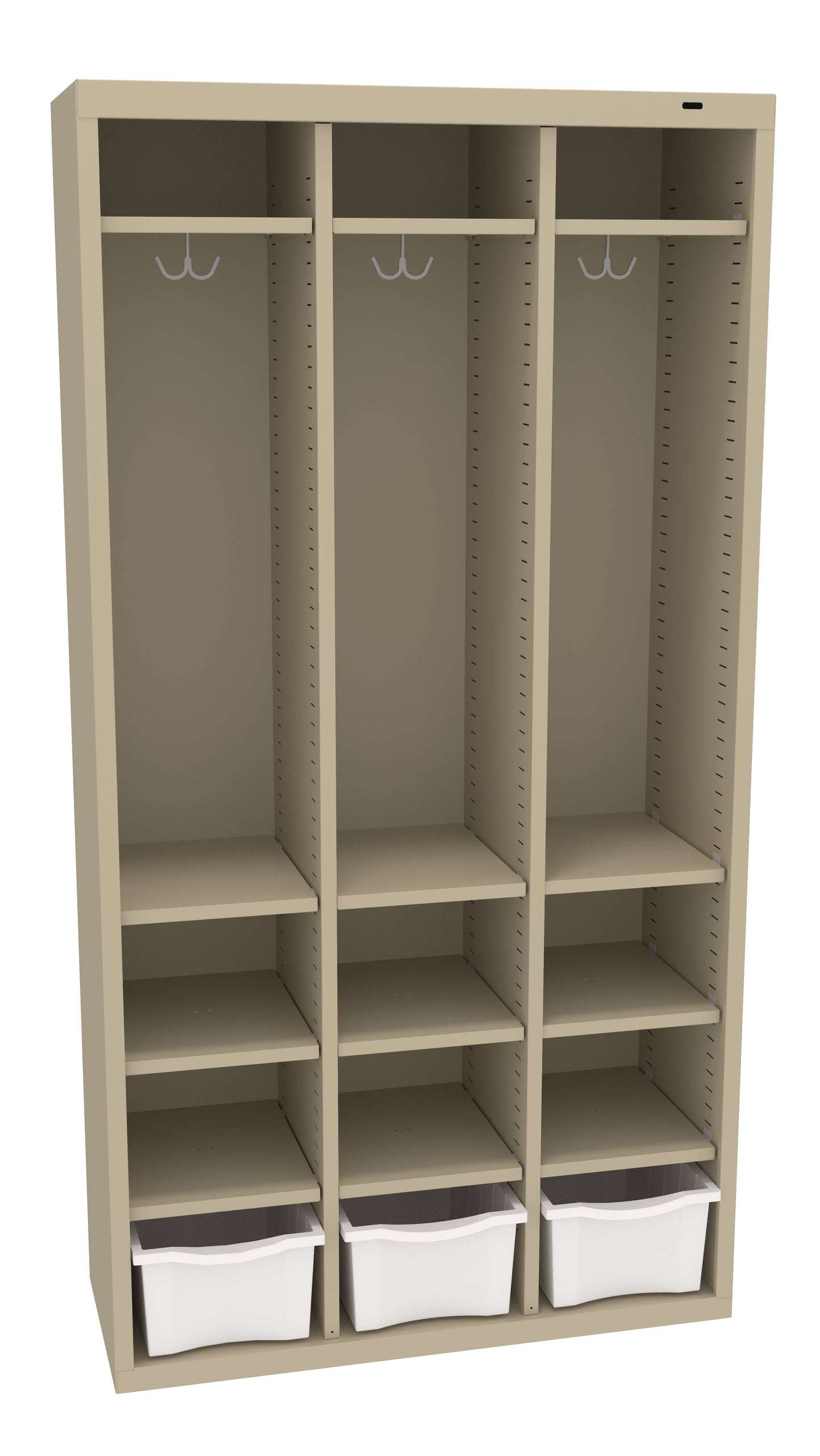 Tennsco CC-66 66" High Cubby with 15 Openings