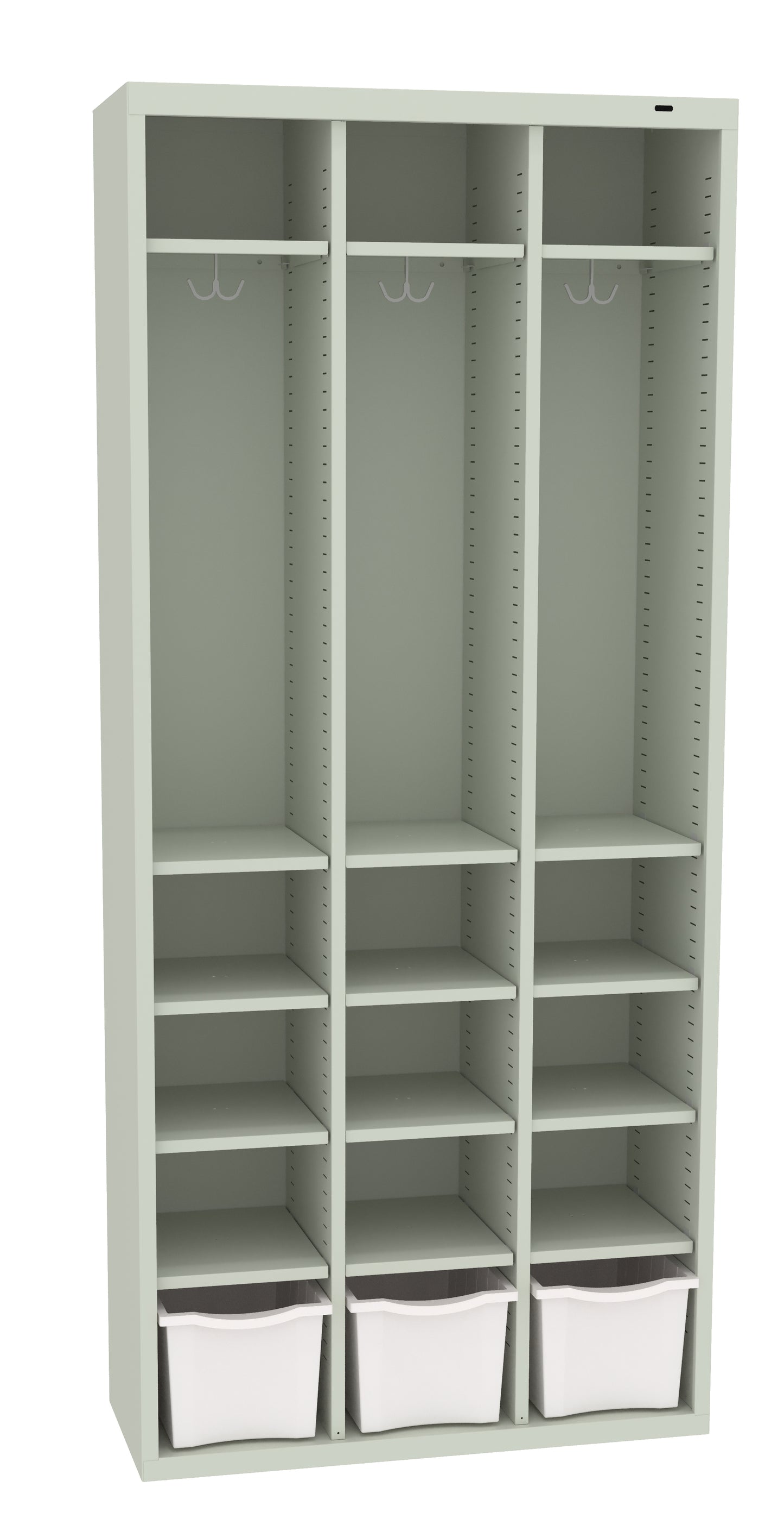 Tennsco CC-78 78" High Cubby with 18 Openings