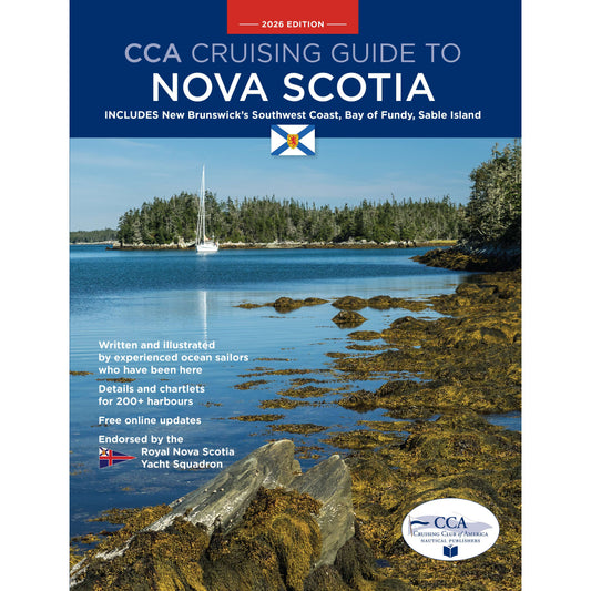 Paradise Clay IHP_CCA9 CCA Cruising Guide to Nova Scotia UPDATED 2026 EDITION - Book