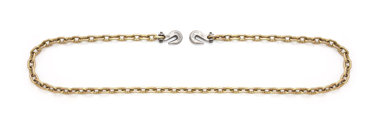 Campbell T0513660 3/8" x 16' Grade 70 Binder Chain w/Clevis Grab Hooks Each End