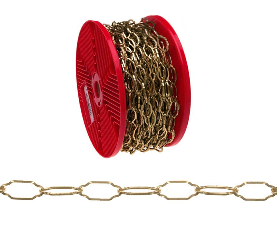 Campbell T0713187 #31 Hobby/Craft Cathedral Chain, White, 98' per Reel